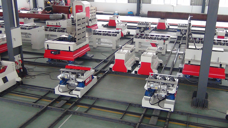 管道横向物流输送系统(双丝杆型)(图1)