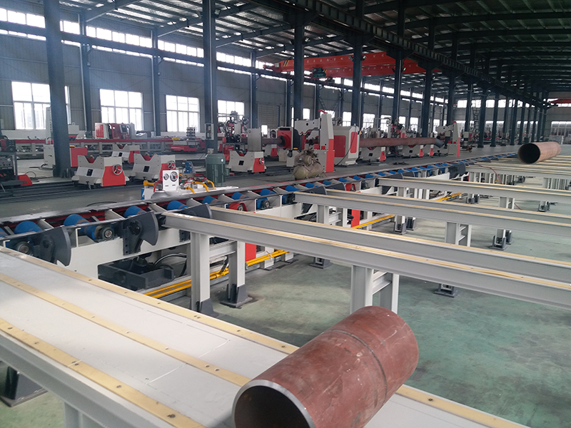 管道翻转物流输送系统(下料型)(图2)