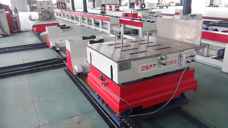 管道预制机械组对中心(组对器+组对器)(图1)