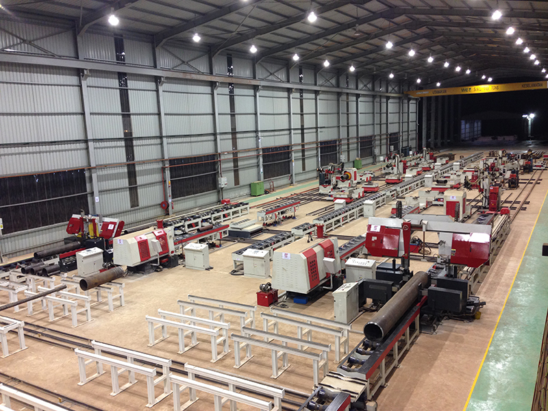 固定车间式管道预制生产线(图6)
