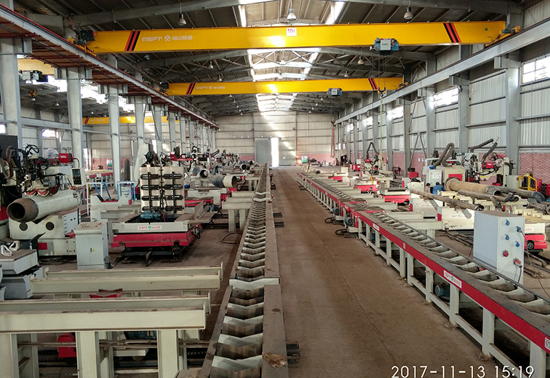 固定车间式管道预制生产线(图3)